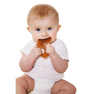 hevea natural rubber teether